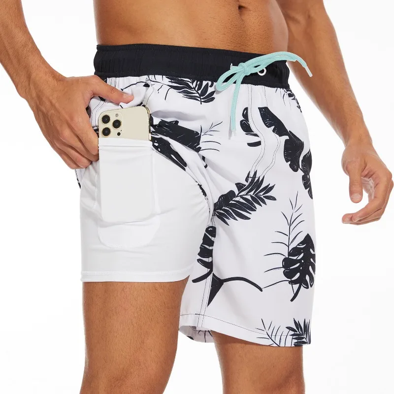 2025 Men's Swim Trunks with Compression Liner Quick Dry Swim Board Shorts Swinwear Suits Elastic Waist Swin Trunks with Pockets
2025 Men's Swim Trunks with Compression Liner Quick Dry Swim Board Shorts Swinwear Suits Elastic Waist Swin Trunks with Pockets