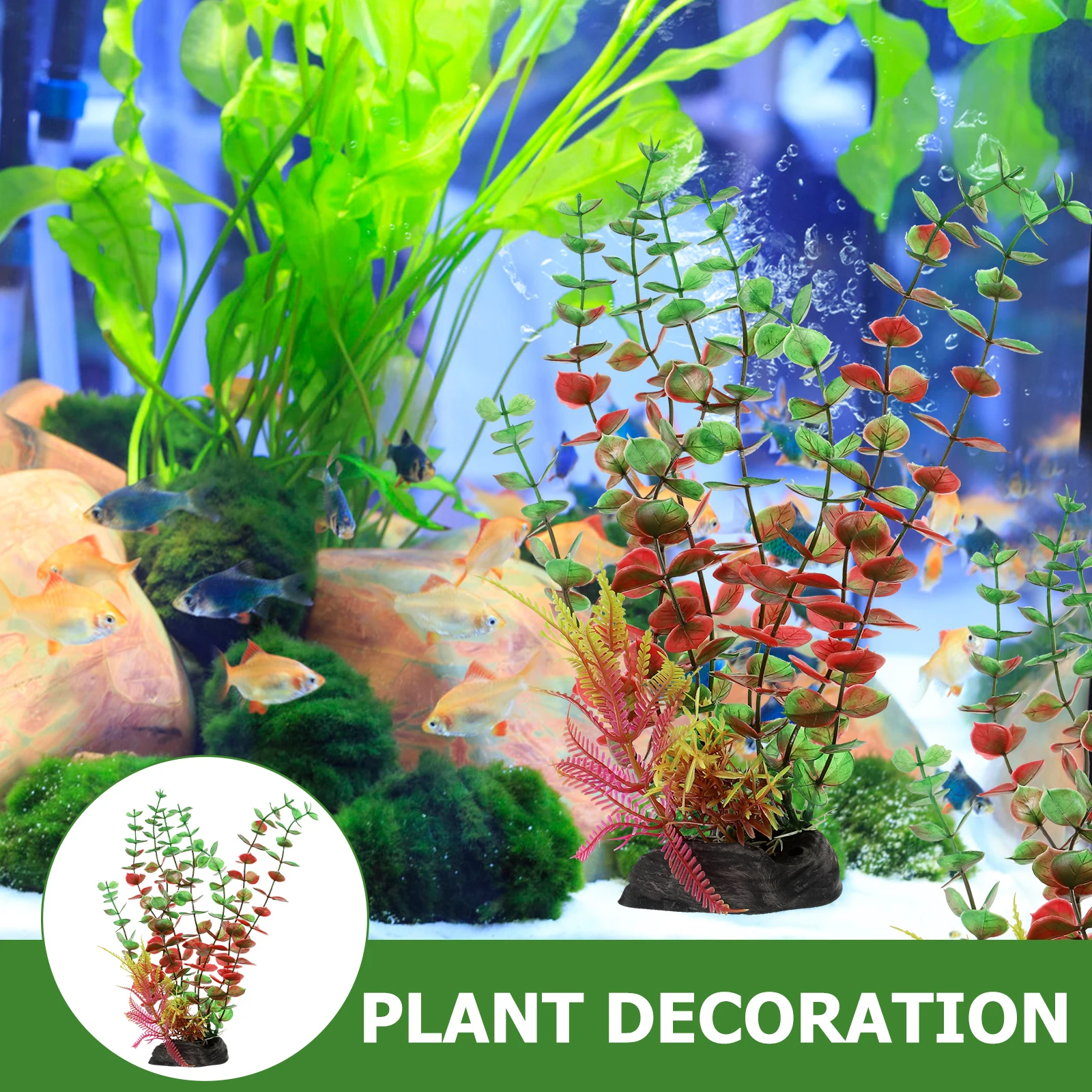 2pcs Grass Fake Replaceable Faux Delicate Aquarium Decor Supplies Vivid Fish Tank Accessories Safe Aquarium Plant Household
2pcs Grass Fake Replaceable Faux Delicate Aquarium Decor Supplies Vivid Fish Tank Accessories Safe Aquarium Plant Household