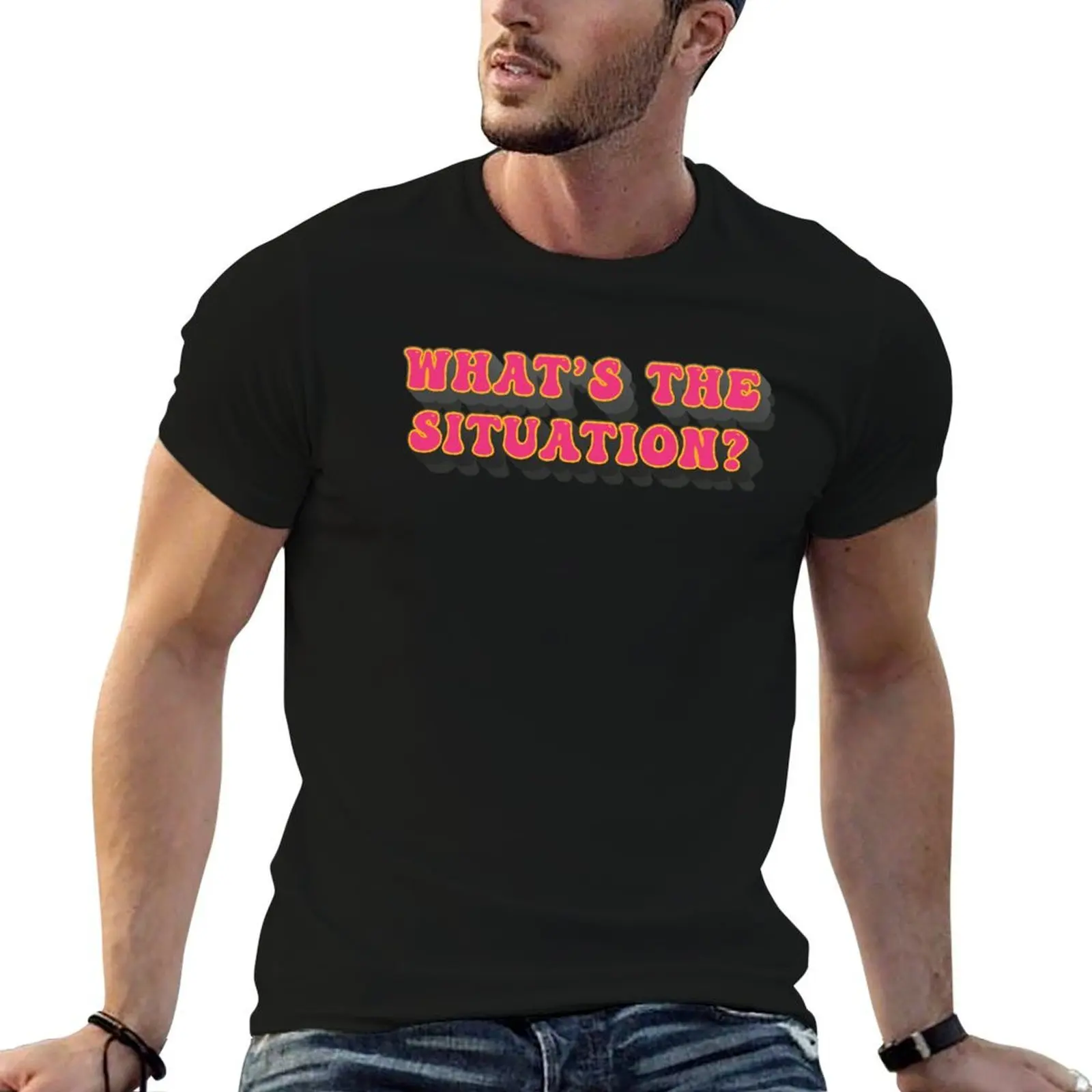 Taskmaster: What’s the Situation T-Shirt t shirts for man pack cotton t shirt custom print T-Shirt
Taskmaster: What’s the Situation T-Shirt t shirts for man pack cotton t shirt custom print T-Shirt