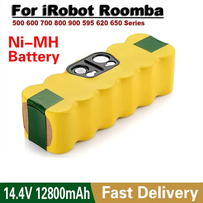 Bonadget For iRobot Roomba500 Battery 14.4V 4.5Ah/6.0Ah/12.8Ah For Roomba Vacuum Cleaner 500 600 700 800 Rechargeable Battery
Bonadget For iRobot Roomba500 Battery 14.4V 4.5Ah/6.0Ah/12.8Ah For Roomba Vacuum Cleaner 500 600 700 800 Rechargeable Battery