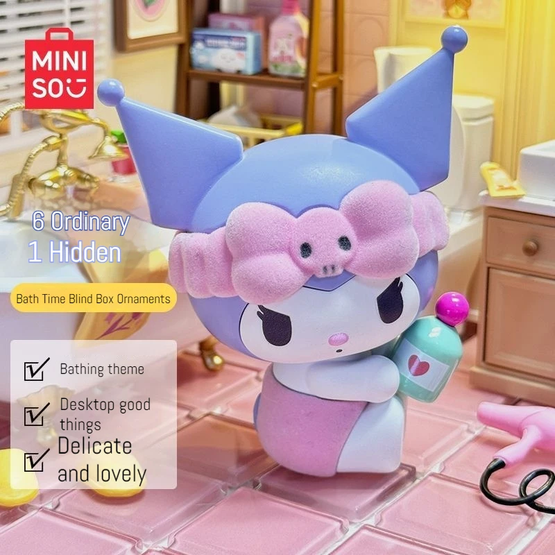 MINISO глухая коробка Sanrio Временная серия для ванны kawaii настольная игрушка орнамент kuromi Cinnamoroll глухая коробка детский праздничный подарок
MINISO глухая коробка Sanrio Временная серия для ванны kawaii настольная игрушка орнамент kuromi Cinnamoroll глухая коробка детский праздничный подарок