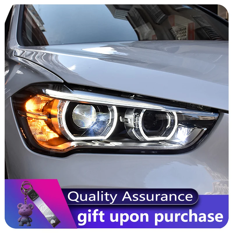 2 PCS Styling For BMW X1 2016-2019 F48 F49 Front Projector Lens DRL Head Lamp LED Bulbs Day Running Light Auto Car Accessories
2 PCS Styling For BMW X1 2016-2019 F48 F49 Front Projector Lens DRL Head Lamp LED Bulbs Day Running Light Auto Car Accessories