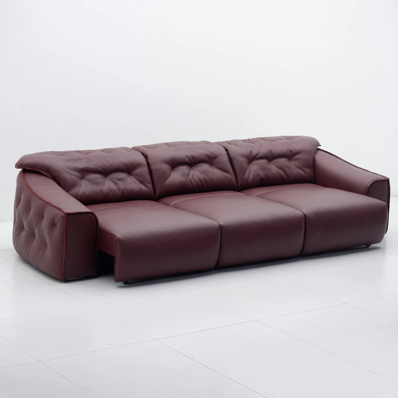 #Light Luxury Full-Grain Leather Sectional Sofa Bed Set Wood Legs Modern Remote-Control Extendable Electric for Living Room
#Light Luxury Full-Grain Leather Sectional Sofa Bed Set Wood Legs Modern Remote-Control Extendable Electric for Living Room