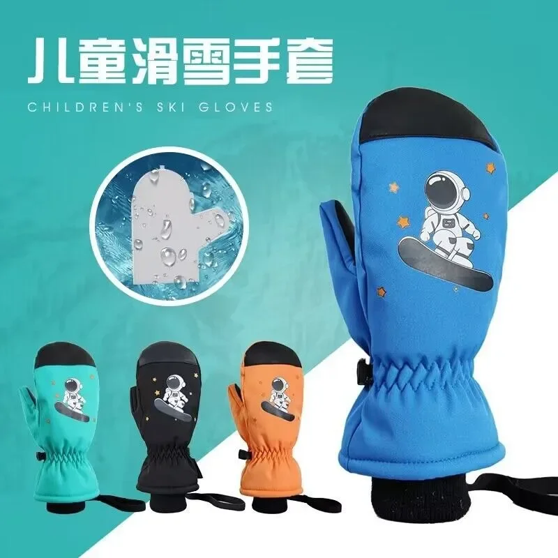 Winter Children's Ski Gloves Waterproof and Warm Non-slip Snowboard Child Ski Gloves Stuffy
Winter Children's Ski Gloves Waterproof and Warm Non-slip Snowboard Child Ski Gloves Stuffy