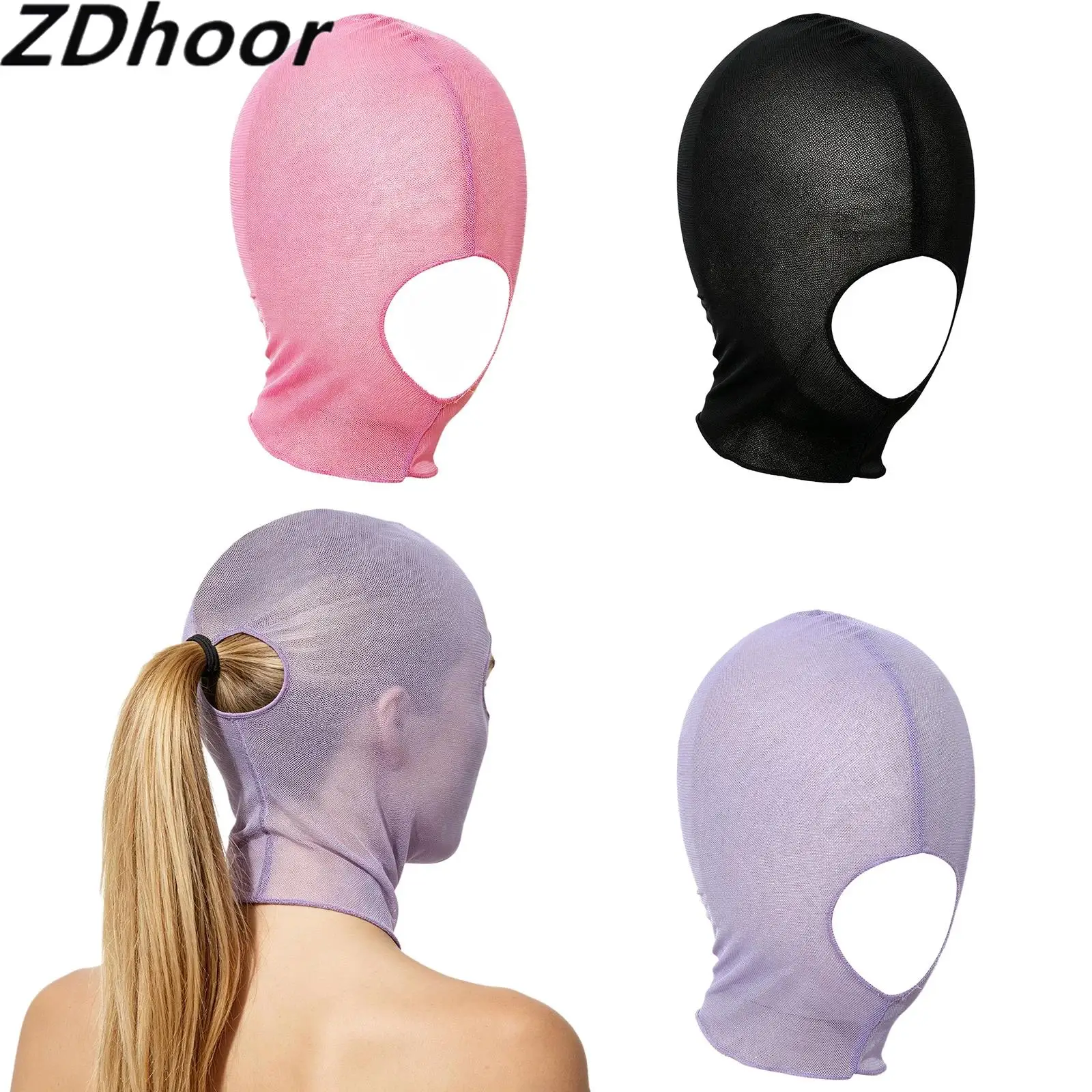 1Pcs Unisex Full Face Open Mouth Mask Half Face Sheer Mesh Head Cover Role-playing Mask Halloween Masquerade
1Pcs Unisex Full Face Open Mouth Mask Half Face Sheer Mesh Head Cover Role-playing Mask Halloween Masquerade