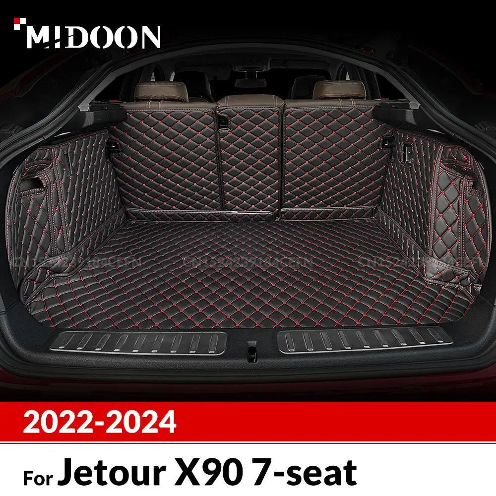 Для Jetour X90 7-местный 2022-2024 автоматический коврик для багажника с полным покрытием, автомобильный антигрязный коврик, защитный коврик, грузовой вкладыш, аксессуары для интерьера
Для Jetour X90 7-местный 2022-2024 автоматический коврик для багажника с полным покрытием, автомобильный антигрязный коврик, защитный коврик, грузовой вкладыш, аксессуары для интерьера