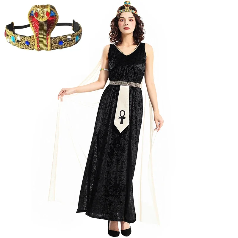 Ancient Egypt Egyptian Pharaoh Cleopatra Princess Costume for Adult Women 2025 Halloween Masquerade Party Costume Sets
Ancient Egypt Egyptian Pharaoh Cleopatra Princess Costume for Adult Women 2025 Halloween Masquerade Party Costume Sets