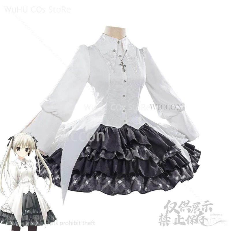 Anime Yosuga No Sora Cosplay Kasugano Sora Dress Gothic Lolita Cute Uniform Costume Wigs For Girls Woman Christmas Customized
Anime Yosuga No Sora Cosplay Kasugano Sora Dress Gothic Lolita Cute Uniform Costume Wigs For Girls Woman Christmas Customized
