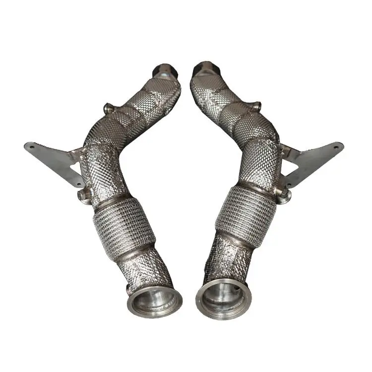Exhaust Downpipe for Ferrari F8 High Flow Catted Downpipe Stainless Steel Exhaust System
Exhaust Downpipe for Ferrari F8 High Flow Catted Downpipe Stainless Steel Exhaust System