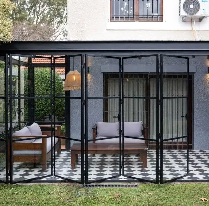 Easy Installation Casual Outdoor Accordion Door Excellent Viewing Effect Folding Doors Multi Scenario Applicable Bifold Doors
Easy Installation Casual Outdoor Accordion Door Excellent Viewing Effect Folding Doors Multi Scenario Applicable Bifold Doors
