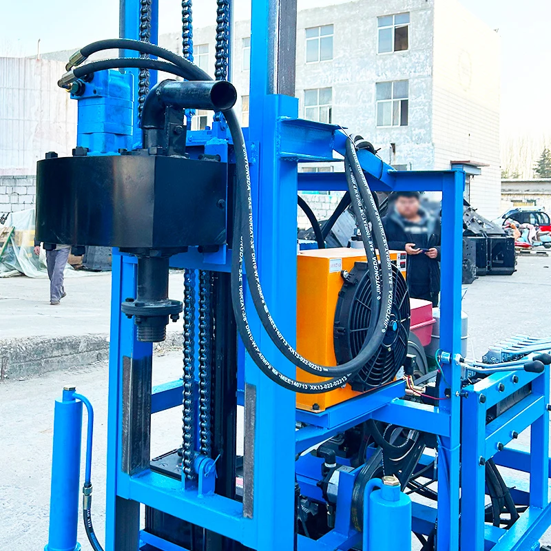Customized 30HP Crawler Water Well Drilling Rig – 150m Hydraulic Drilling Capacity
Customized 30HP Crawler Water Well Drilling Rig – 150m Hydraulic Drilling Capacity
