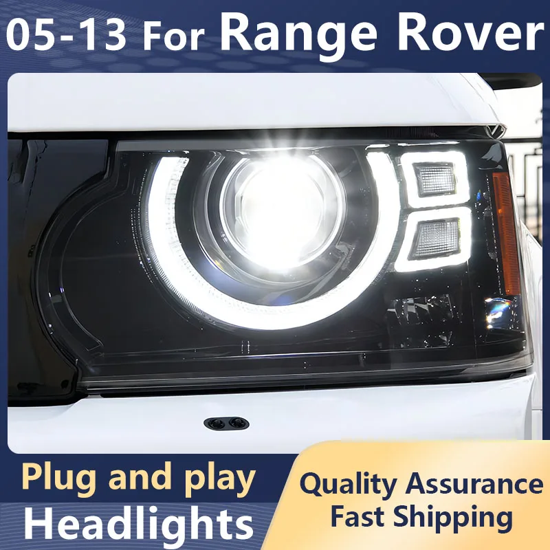 Car Styling Headlight For Range Rover Sport 2005-2013 LED DRL Upgrade Defender Design Turn Signal Projector Lens Accessories
Car Styling Headlight For Range Rover Sport 2005-2013 LED DRL Upgrade Defender Design Turn Signal Projector Lens Accessories