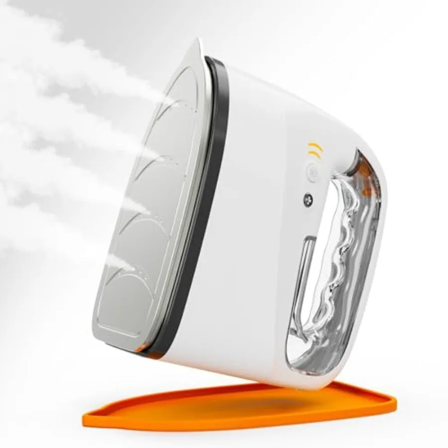 2-in-1 Steam Iron and Garment Steamer for Clothes 0.78oz/min Powerful Steam 35dB Quiet 30s Heat Up Ceramic Plate 280°F 360° Rot
2-in-1 Steam Iron and Garment Steamer for Clothes 0.78oz/min Powerful Steam 35dB Quiet 30s Heat Up Ceramic Plate 280°F 360° Rot