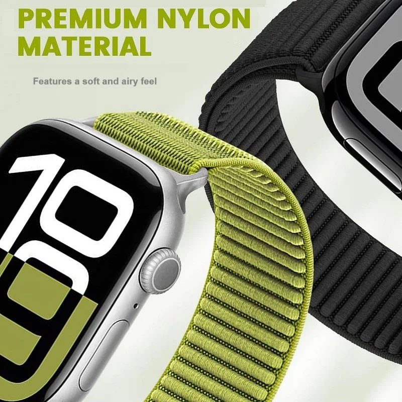 Magnetic Nylon Loop Sport Band for Apple Watch Band 38 40 41 42 44 45 46 49mm Soft Breathable Strap Bracelet for iWatch S11 10 9
Magnetic Nylon Loop Sport Band for Apple Watch Band 38 40 41 42 44 45 46 49mm Soft Breathable Strap Bracelet for iWatch S11 10 9