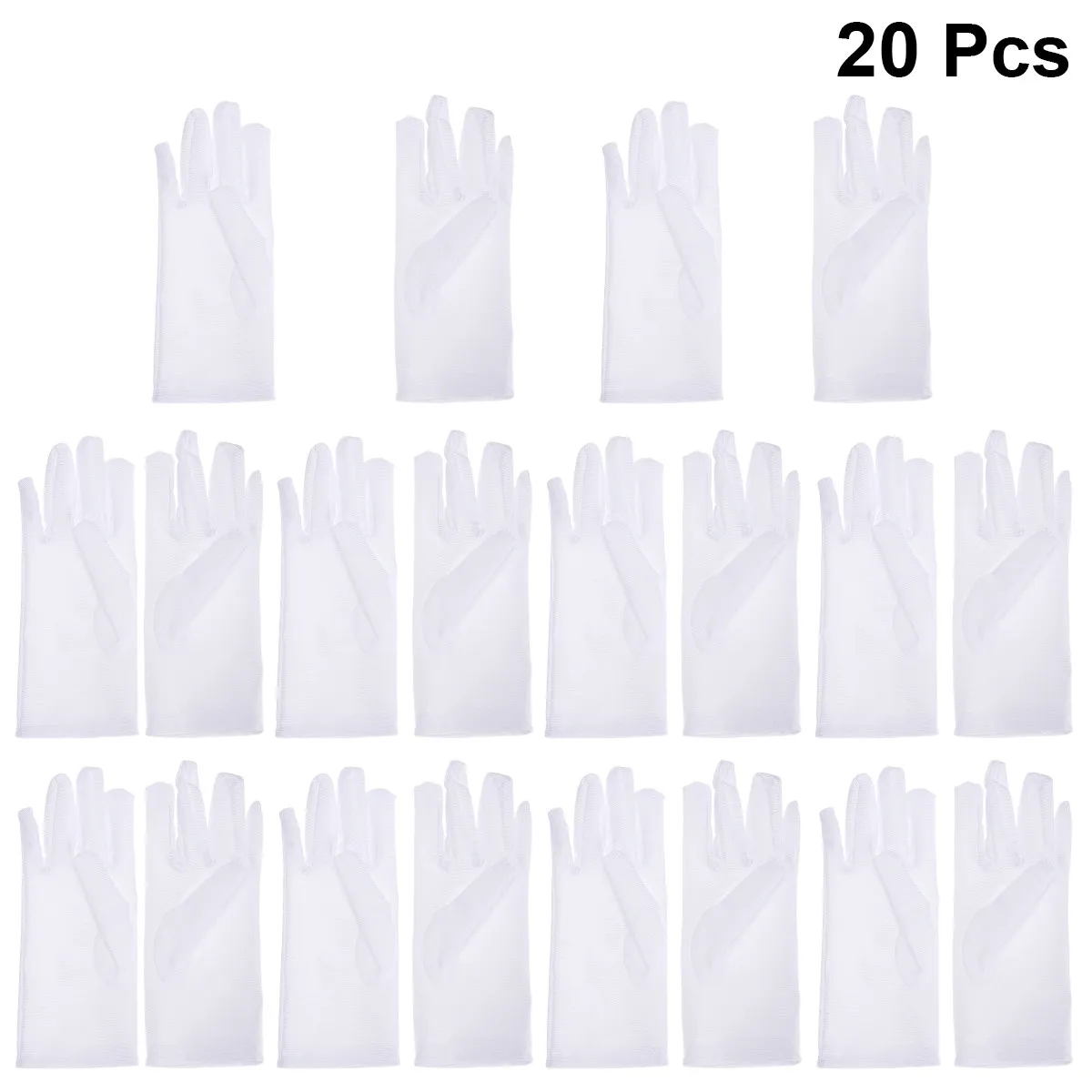 10Pairs Lightweight Spandex Protective Gloves One Size Fits Most Women Industrial Work Gardening Jewelry Handling Fingerprint
10Pairs Lightweight Spandex Protective Gloves One Size Fits Most Women Industrial Work Gardening Jewelry Handling Fingerprint
