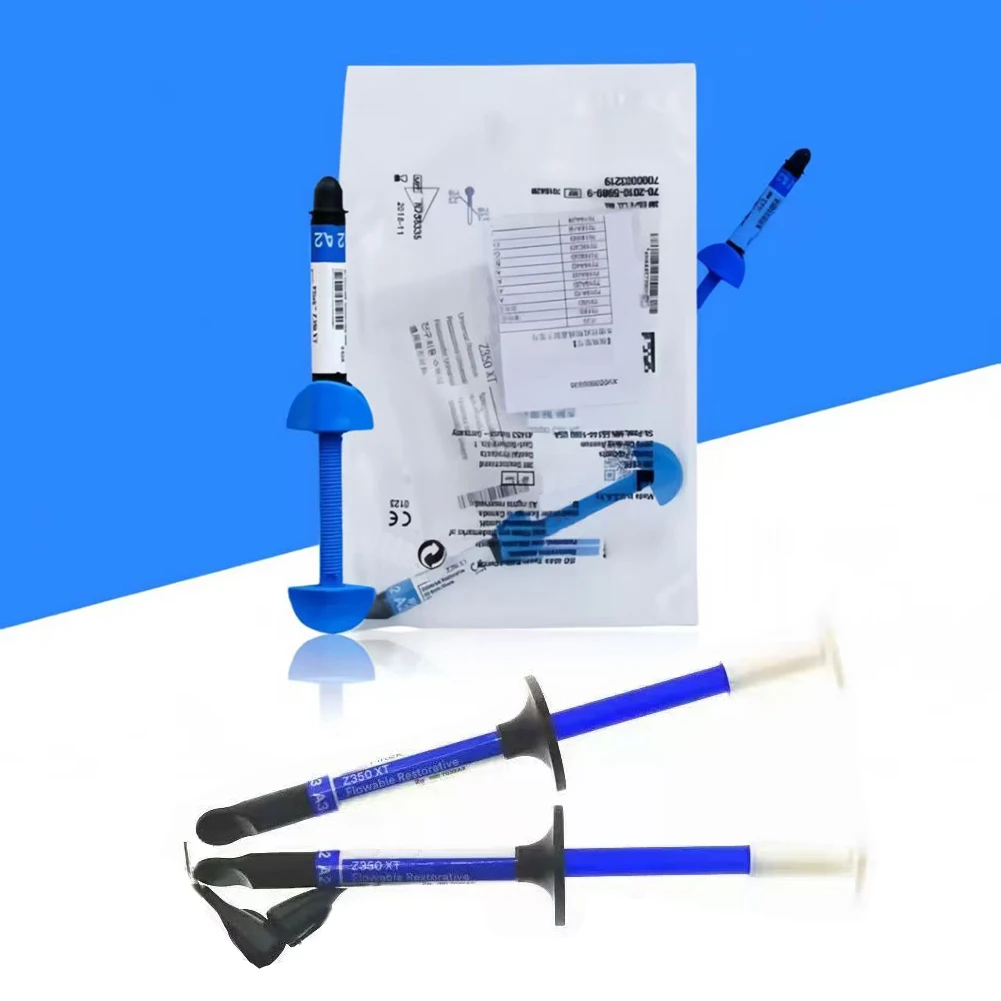 1 Pack Z350XT Composite Resin Universal Restorative A1B/A2B/A3B/A3.5B Body Shade Z350XT Flowable Dental Tooth Filling Materials
1 Pack Z350XT Composite Resin Universal Restorative A1B/A2B/A3B/A3.5B Body Shade Z350XT Flowable Dental Tooth Filling Materials