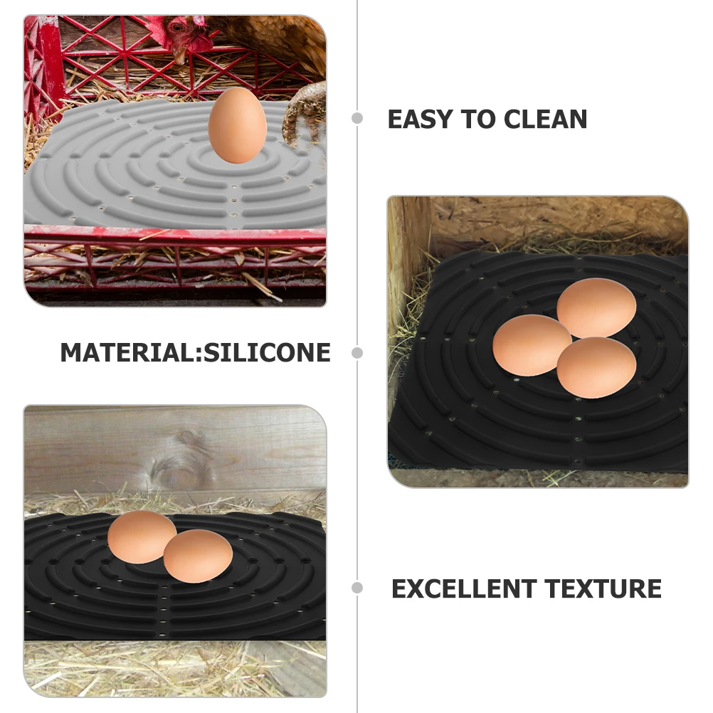 2Pcs Chicken Nesting Mats Pet Pads Silicone Washable Egg Laying Coop Box Bedding Black Grey Reusable Non Piercing Easy Cleaning
2Pcs Chicken Nesting Mats Pet Pads Silicone Washable Egg Laying Coop Box Bedding Black Grey Reusable Non Piercing Easy Cleaning
