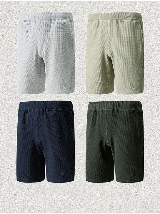 Leavo Johnson Lightweight Breathable Summer Sport Shorts Men's Waffle Texture Comfortable Casual Versatile Shorts
Leavo Johnson Lightweight Breathable Summer Sport Shorts Men's Waffle Texture Comfortable Casual Versatile Shorts