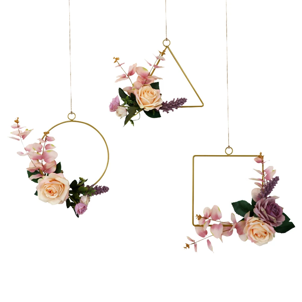 3 Pcs Wedding Decoration Wreath Plastic Aesthetic Wall Flower Garland Premium Material Creative Designs Suitable for Shopwindow
3 Pcs Wedding Decoration Wreath Plastic Aesthetic Wall Flower Garland Premium Material Creative Designs Suitable for Shopwindow