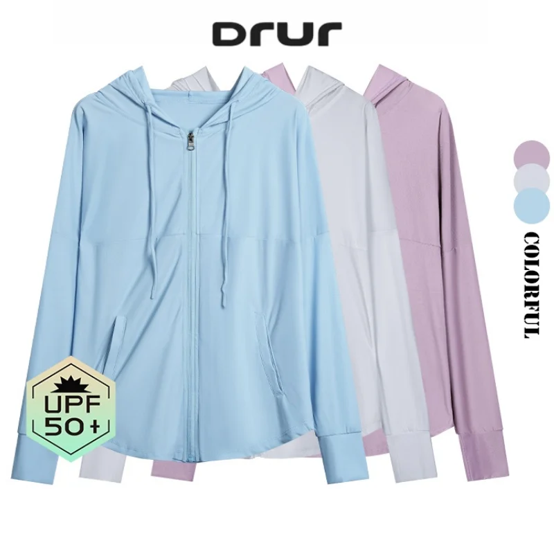DRUR UPF50 + куртки для бега с капюшоном, женские солнцезащитные куртки для пешего туризма, спортивный топ, быстросохнущая рубашка для фитнеса с длинными рукавами, одежда для тренировок для йоги
DRUR UPF50 + куртки для бега с капюшоном, женские солнцезащитные куртки для пешего туризма, спортивный топ, быстросохнущая рубашка для фитнеса с длинными рукавами, одежда для тренировок для йоги