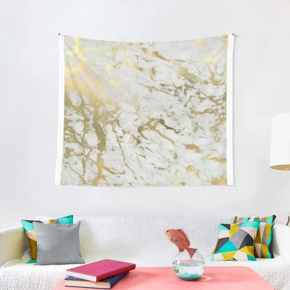 Gold marble on white (original height quality print) Tapestry Room Decor For Girls Home Decorations Tapestry
Gold marble on white (original height quality print) Tapestry Room Decor For Girls Home Decorations Tapestry