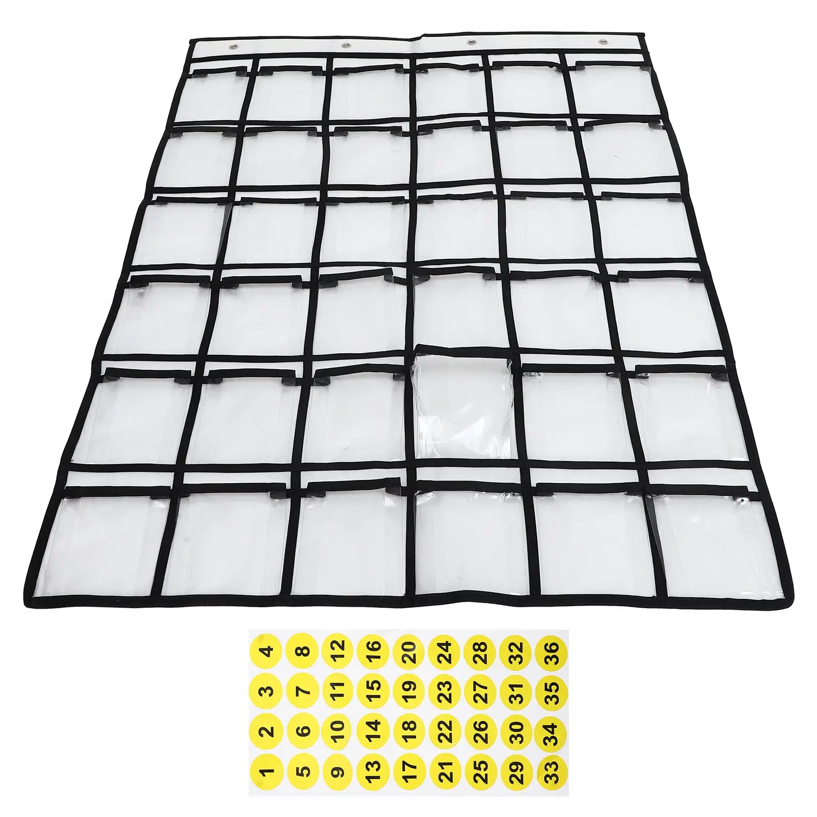 36-Grid Cell Phone Storage Bag White Color Calculator Holder Classroom Pocket Chart Hanging Pouch Non-woven Fabric Mobile
36-Grid Cell Phone Storage Bag White Color Calculator Holder Classroom Pocket Chart Hanging Pouch Non-woven Fabric Mobile