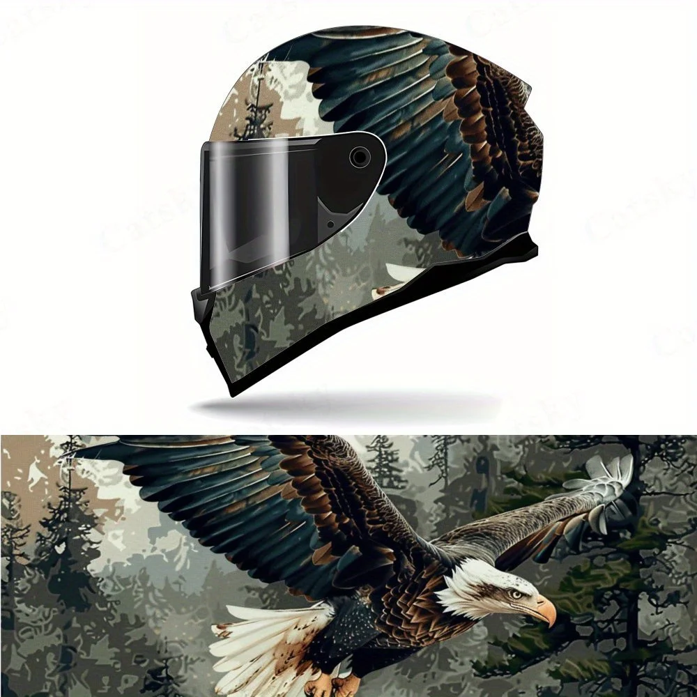 Soaring eagle in misty forest motorcycle vinyl wraps helmet decal,self-adhesive waterproof helmet decoration,universal motorcycl
Soaring eagle in misty forest motorcycle vinyl wraps helmet decal,self-adhesive waterproof helmet decoration,universal motorcycl