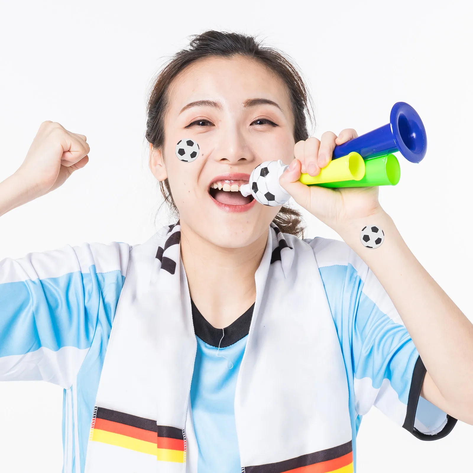 300Pcs Football Stickers Bulk Creative Round Decorative Labels for DIY Scrapbooking Laptop Notebook Gift Packaging Sealing
300Pcs Football Stickers Bulk Creative Round Decorative Labels for DIY Scrapbooking Laptop Notebook Gift Packaging Sealing