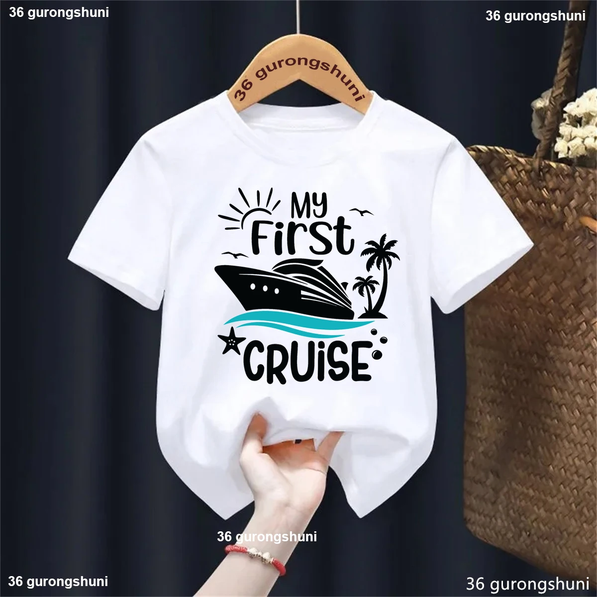 Kawaii Kids Clothes My First Cruise Printed T Shirt Girls/Boys Cruise Travel T-Shirt White/Black/Red/Pink/Blue/Grey T-Shirt
Kawaii Kids Clothes My First Cruise Printed T Shirt Girls/Boys Cruise Travel T-Shirt White/Black/Red/Pink/Blue/Grey T-Shirt