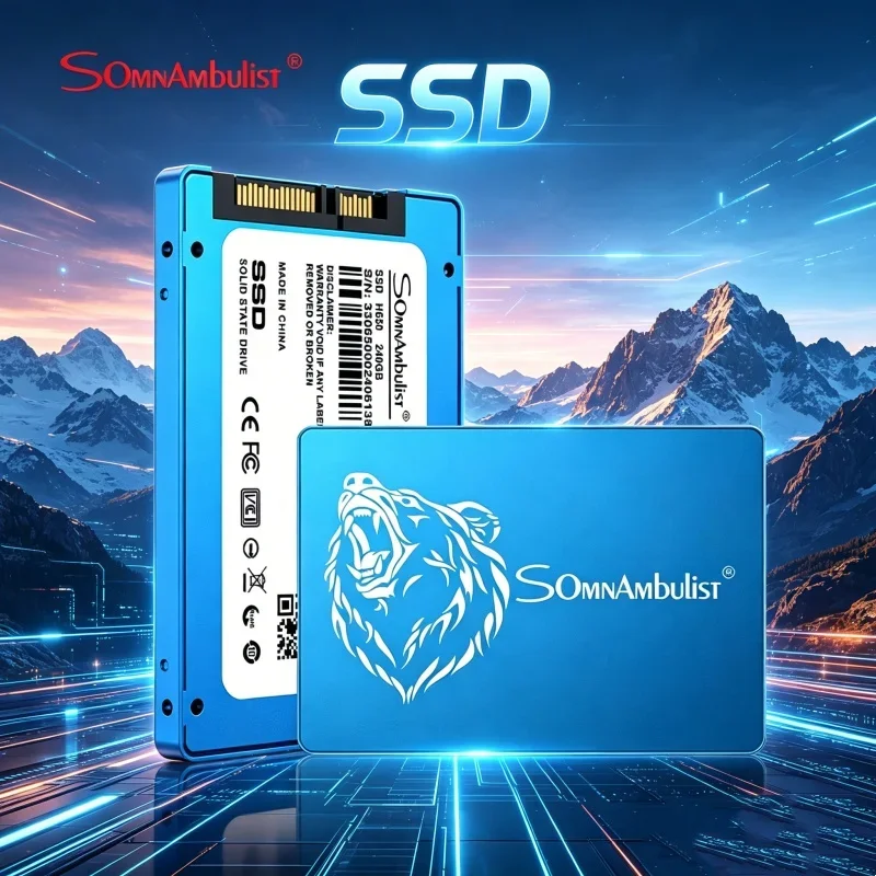 Fleet SomnAmbulist 2.5 SATA3 SSD 64GB 120GB 128GB 240GB 256GB 480GB 512GB Embedded Storage Unit For Desktop Machine
Fleet SomnAmbulist 2.5 SATA3 SSD 64GB 120GB 128GB 240GB 256GB 480GB 512GB Embedded Storage Unit For Desktop Machine