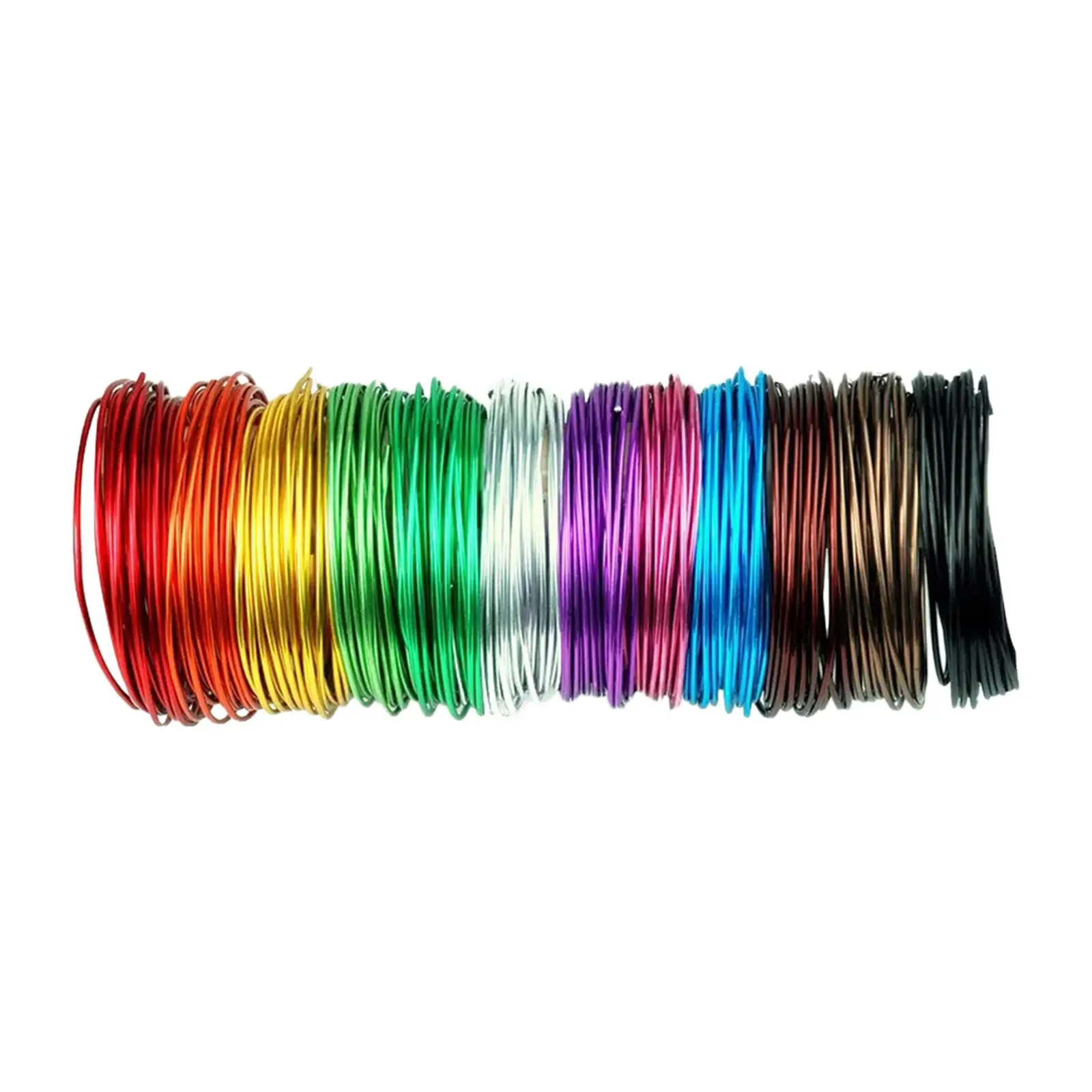 12Pcs Aluminium Wire Jewelry Making Wire 10M Long Multicolor 1mm Craft Cord Bendable Metal Wire for Modeling Dolls Skeleton
12Pcs Aluminium Wire Jewelry Making Wire 10M Long Multicolor 1mm Craft Cord Bendable Metal Wire for Modeling Dolls Skeleton