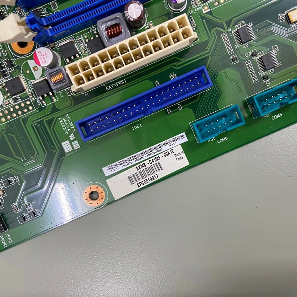 Промышленная материнская плата для компьютеров управления AKMB-G41MF-00A1E AKMB-G41M Rev.A1
Промышленная материнская плата для компьютеров управления AKMB-G41MF-00A1E AKMB-G41M Rev.A1