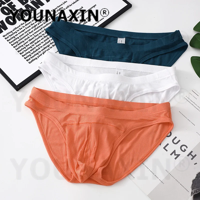 6 Pieces Men's Low Waist Ribbed Briefs Sexy Bulge Pouch Underwear Solid Color Breathable Comfort Soft Panties For Men M-2XL
6 Pieces Men's Low Waist Ribbed Briefs Sexy Bulge Pouch Underwear Solid Color Breathable Comfort Soft Panties For Men M-2XL