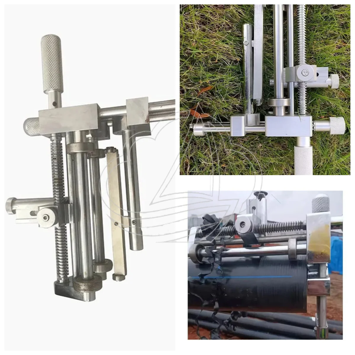 Mechanical Pipe Scraping Tool, Four-edge Cutter Design for Cleaning Oxide Layer on 63-400mm PE Pipeline
Mechanical Pipe Scraping Tool, Four-edge Cutter Design for Cleaning Oxide Layer on 63-400mm PE Pipeline