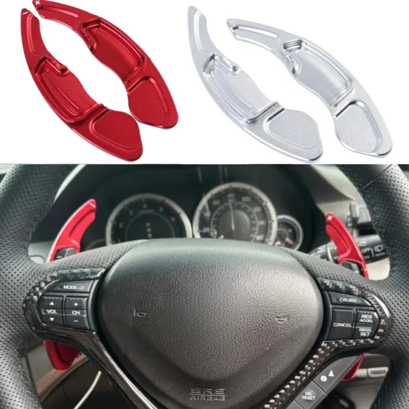 Paddle Shifter For Honda Accord 8th Gen Odyssey Acura TLX ILX TSX MDX RDX Aluminum Car Steering Wheel DSG Stickers
Paddle Shifter For Honda Accord 8th Gen Odyssey Acura TLX ILX TSX MDX RDX Aluminum Car Steering Wheel DSG Stickers