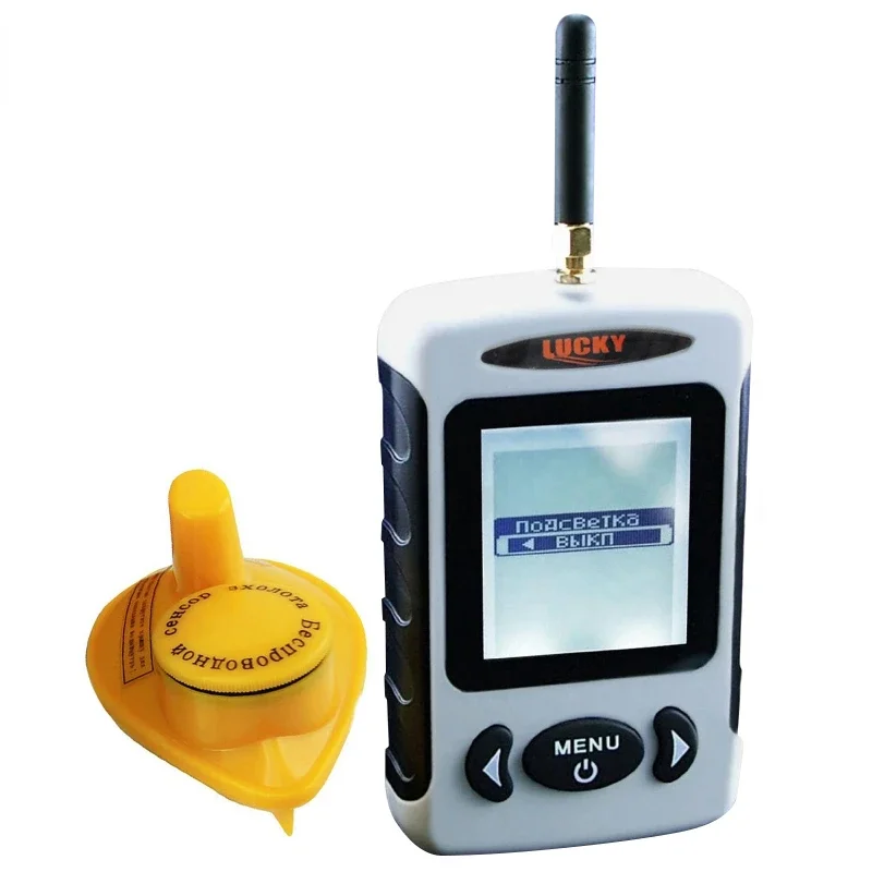 FFW-718RU Lucky Portable Digital Wireless Fish Finder with 45m (135ft) Depth & 120m (400ft) Fish Alarm
FFW-718RU Lucky Portable Digital Wireless Fish Finder with 45m (135ft) Depth & 120m (400ft) Fish Alarm