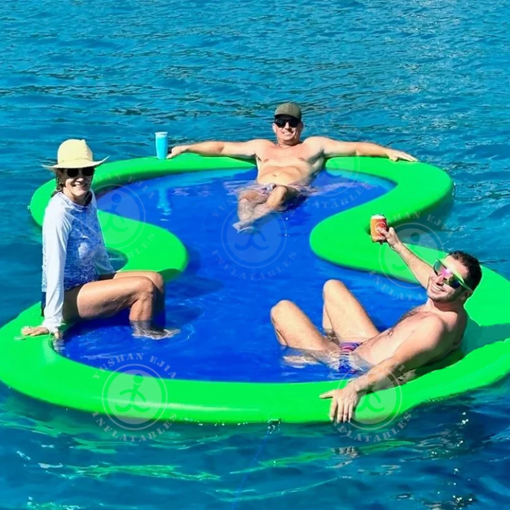 Floating Pier Water Game Platform Portable Water Lounger Hammock Swimming Pool Floating Inflatable Swimming Pool Water Hammock
Floating Pier Water Game Platform Portable Water Lounger Hammock Swimming Pool Floating Inflatable Swimming Pool Water Hammock