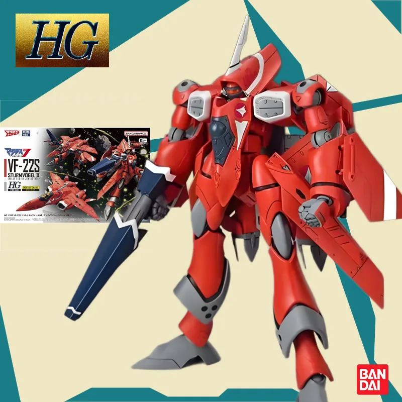 Bandai Original GUNDAM HG 1/144 VF-22S GUNDAM MILIA FARINA JENIUS USE STURMVOGEL 2 Anime Action Figure Assembly Model Toys
Bandai Original GUNDAM HG 1/144 VF-22S GUNDAM MILIA FARINA JENIUS USE STURMVOGEL 2 Anime Action Figure Assembly Model Toys