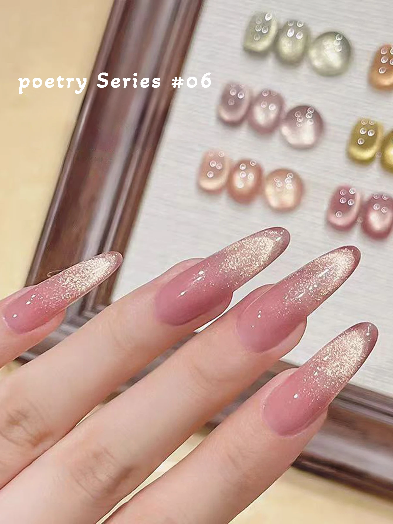 MN 12ML The Poetry Series 2025 Moisturizing Ice-Transparent Cat Eye Gel Nail Polish Hot Selling Gold Nails New Years nails
MN 12ML The Poetry Series 2025 Moisturizing Ice-Transparent Cat Eye Gel Nail Polish Hot Selling Gold Nails New Years nails