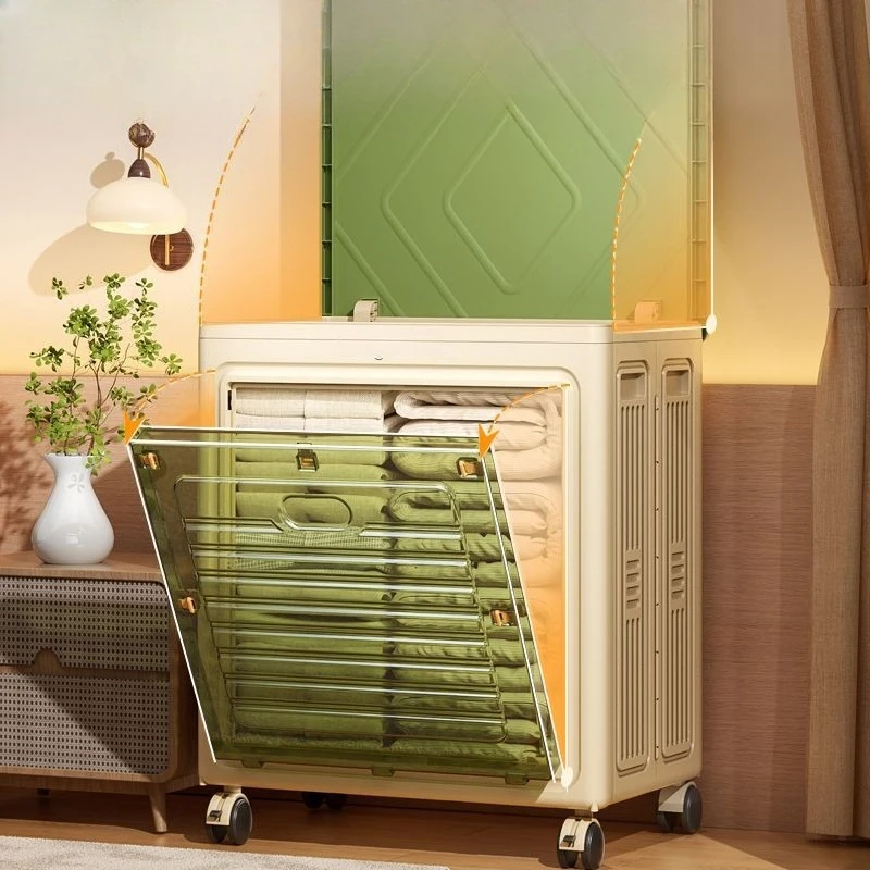 Clothes storage cabinet free installation foldable bedroom clothing quilt storage box large capacity flip to organize lockers
Clothes storage cabinet free installation foldable bedroom clothing quilt storage box large capacity flip to organize lockers