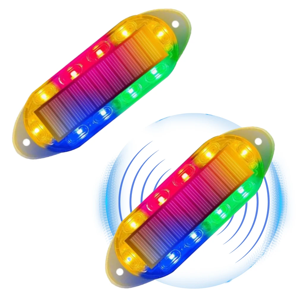 RGB Color Solar Car Warning Light Car Accessories for Universal Bycles / Motobycles / CarsA
RGB Color Solar Car Warning Light Car Accessories for Universal Bycles / Motobycles / CarsA