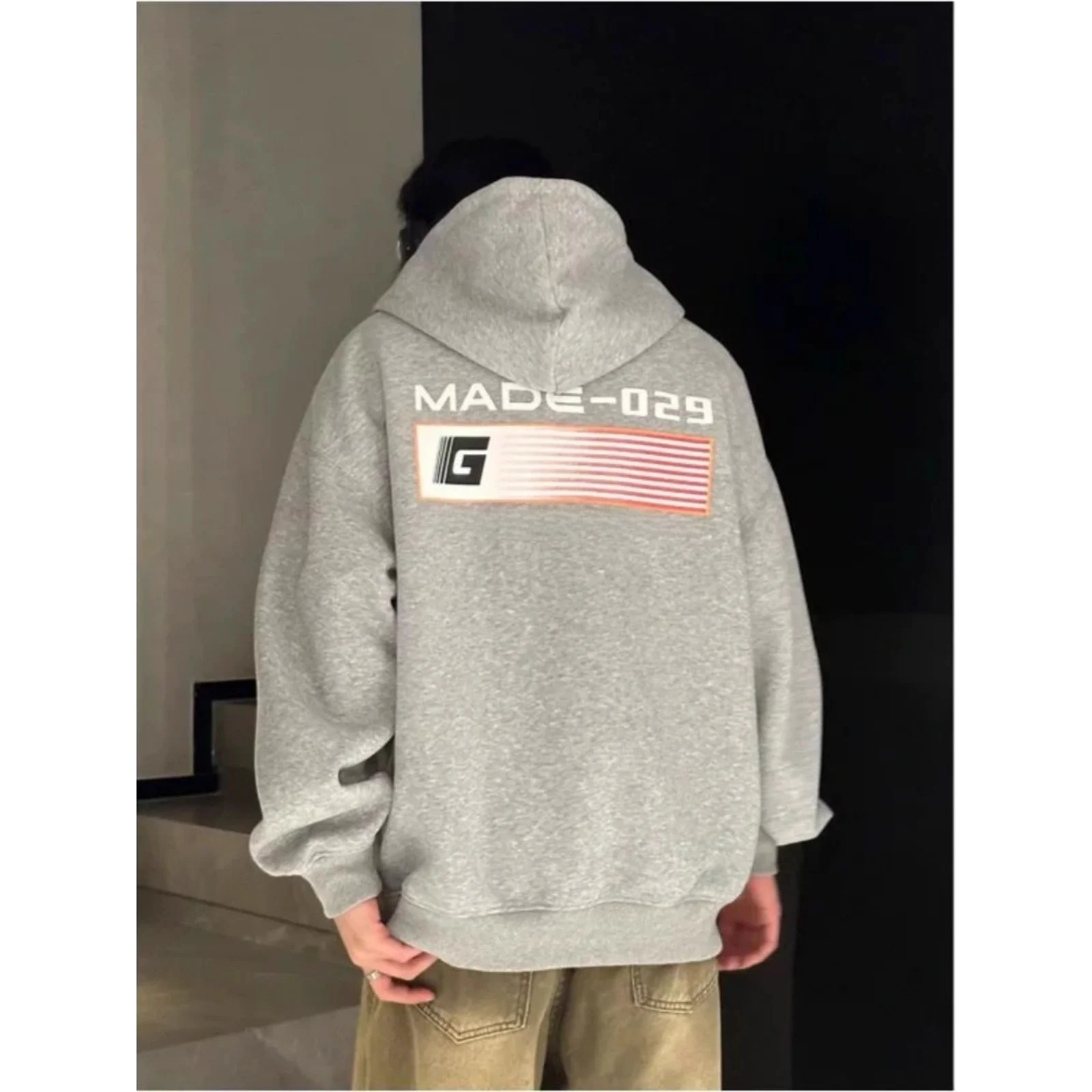 Extra Large 300 Pou American Faion Letter Print Hooded Sweater Men's Winter Velvet Jaet Trendy Boys' Hoodie Polyester ...
Extra Large 300 Pou American Faion Letter Print Hooded Sweater Men's Winter Velvet Jaet Trendy Boys' Hoodie Polyester ...