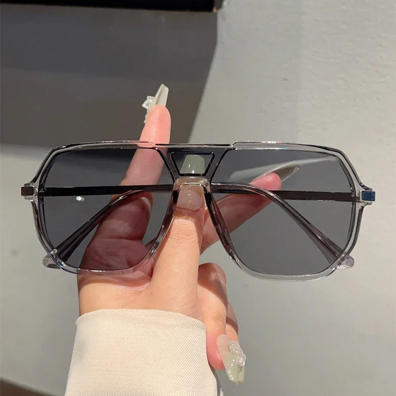 KAMMPT Oversized Pilot Sunglasses Men 2024 New Monoblock Outdoor Sun Glasses Women Fashion Vintage Brand Design Driving Shades
KAMMPT Oversized Pilot Sunglasses Men 2024 New Monoblock Outdoor Sun Glasses Women Fashion Vintage Brand Design Driving Shades