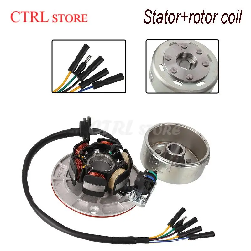 160CC Dust Pit Bicycle Motorcycle Accessories Non-Illuminated Stator Coil Rotor Kit for Motorcycles And Bicycles
160CC Dust Pit Bicycle Motorcycle Accessories Non-Illuminated Stator Coil Rotor Kit for Motorcycles And Bicycles