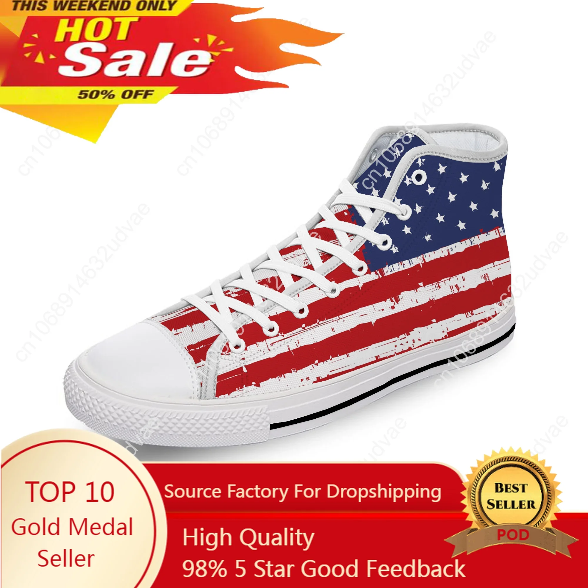 Vintage American Flag High Top Sneakers Mens Womens Teenager Casual Shoes Canvas Running Shoes Breathable Lightweight White Shoe
Vintage American Flag High Top Sneakers Mens Womens Teenager Casual Shoes Canvas Running Shoes Breathable Lightweight White Shoe