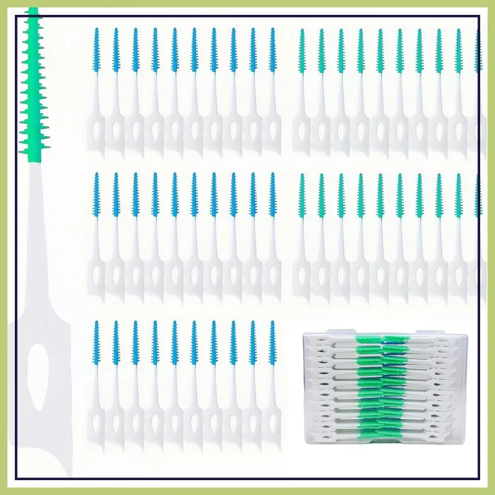 300 Pcs Dual-Use Interdental Brushes Soft Silicone, Disposable Dental Picks, Premium Floss Picks for Effective Teeth Cleaning
300 Pcs Dual-Use Interdental Brushes Soft Silicone, Disposable Dental Picks, Premium Floss Picks for Effective Teeth Cleaning