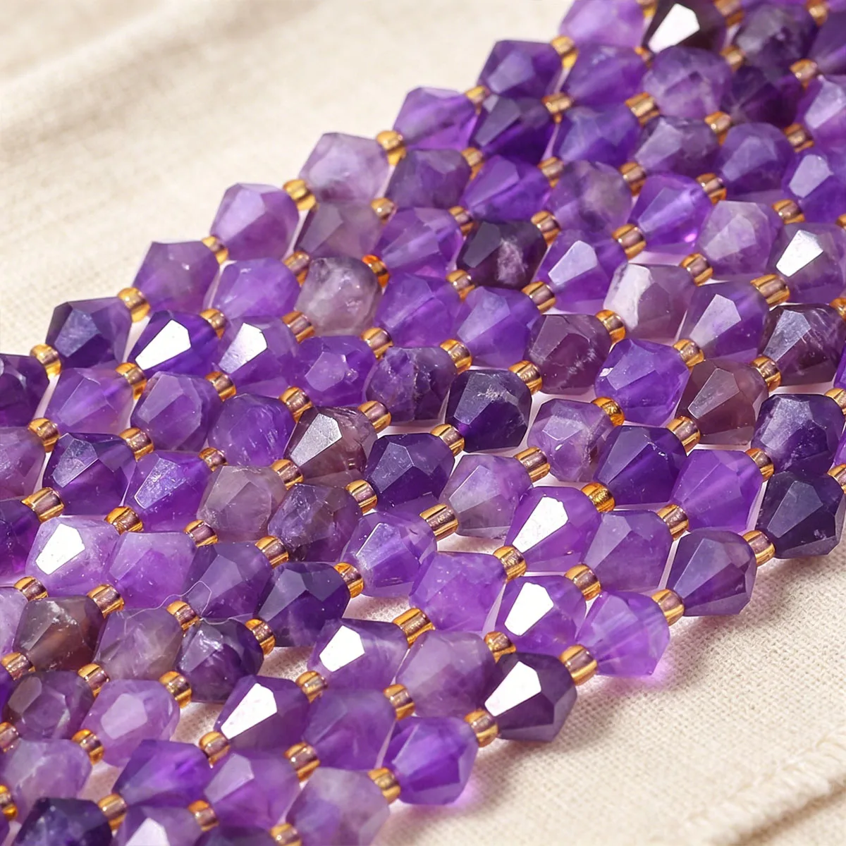 8mm 18Pcs Amethyst Natural Stone Loose Beads For Making Diy Jewellery Accessories Such as Bracelets Necklaces and Key Rings
8mm 18Pcs Amethyst Natural Stone Loose Beads For Making Diy Jewellery Accessories Such as Bracelets Necklaces and Key Rings