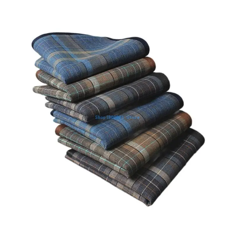 T3LC Portable 40x40cm Lattice Pattern Handkerchief for Male Gentleman Polyester Handkerchief Printed Groom Handkerchief
T3LC Portable 40x40cm Lattice Pattern Handkerchief for Male Gentleman Polyester Handkerchief Printed Groom Handkerchief