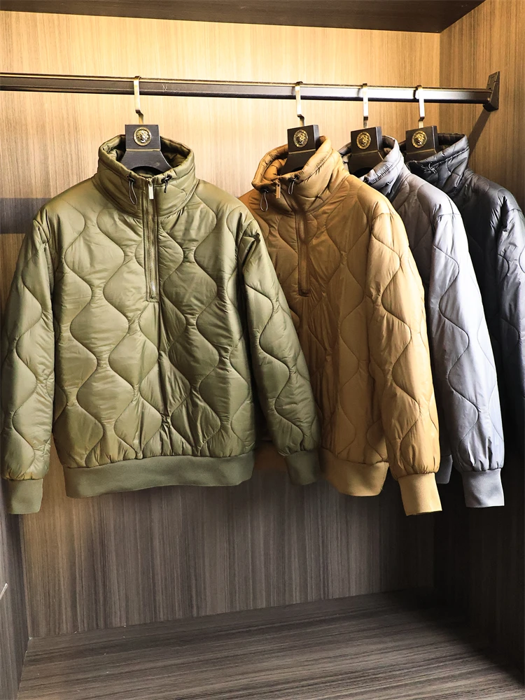 Хлопковая куртка в стиле ретро, мужская осенне-зимняя теплая куртка с воротником-стойкой, повседневная лоскутная модная городская застежка-молния
Хлопковая куртка в стиле ретро, мужская осенне-зимняя теплая куртка с воротником-стойкой, повседневная лоскутная модная городская застежка-молния