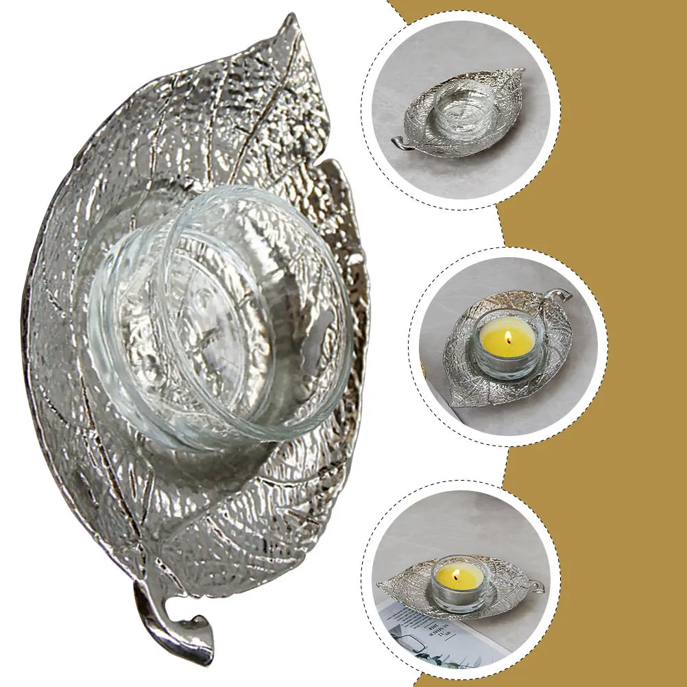 Leaf Candlestick Silver Metal Glass Holder Decorative Romantic Table Decor Party Home Wedding Ornament Leaf Candlestick
Leaf Candlestick Silver Metal Glass Holder Decorative Romantic Table Decor Party Home Wedding Ornament Leaf Candlestick